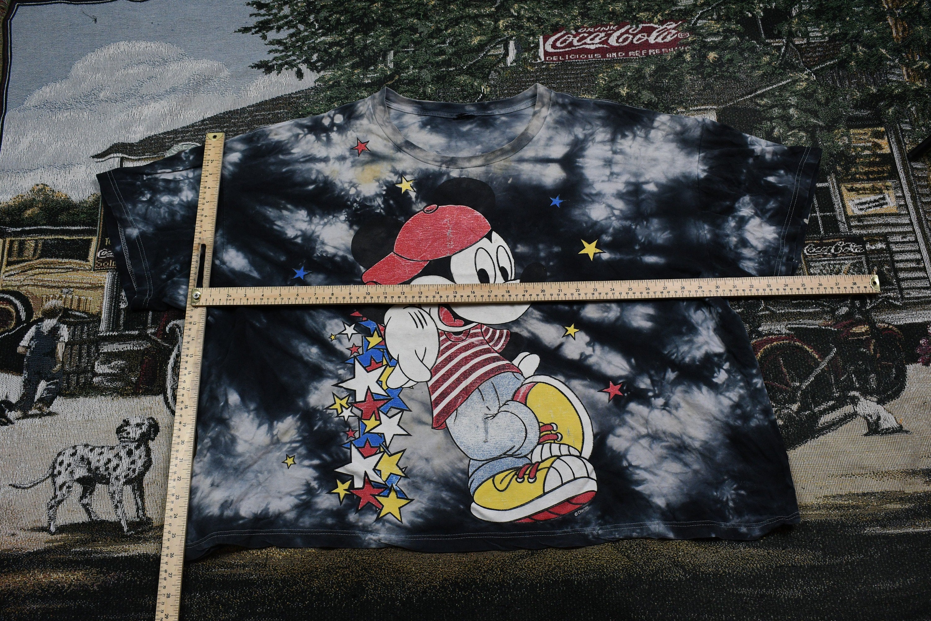 Vintage 1990s Disney Mickey Mouse Cartoon Graphic T Shirt