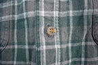 Vintage 1990s Carhartt Plaid Button Up Flannel Shirt