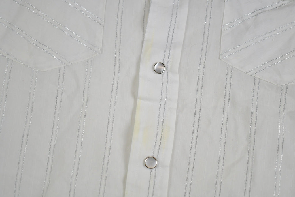 Vintage 1980s H Bar C Western Shirt Button Up