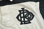 Vintage Y2K Polo Ralph Lauren Black And White Rugby Sweatshirt