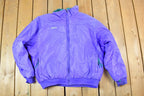 Vintage 1990s Columbia Reverse Windbreaker Puffer Jacket