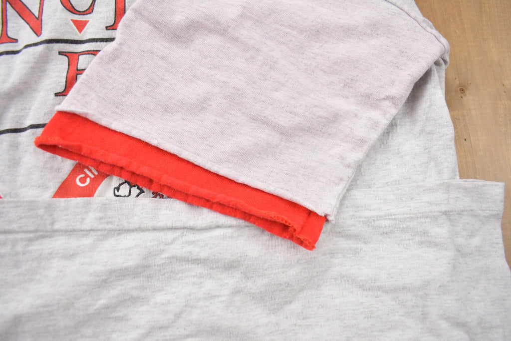 Vintage 1992 Cincinnati Reds MLB Salem Graphic T-Shirt