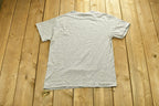 Vintage 90's Warning Stay Away Novelty T-Shirt