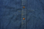 Vintage 1990s Western Button Up Denim Shirt