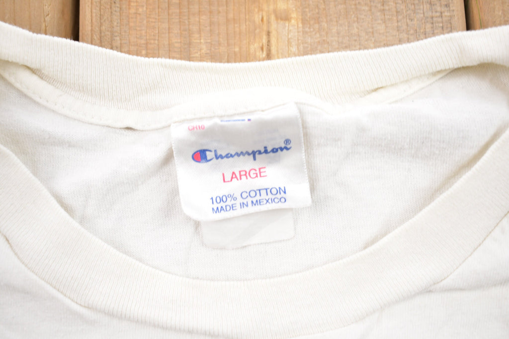 Vintage 2000 Champion NFL Colts Vs Saints Graphic T-Shirt