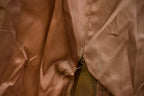 Vintage 1960s Fur Collar Leather Overcoat