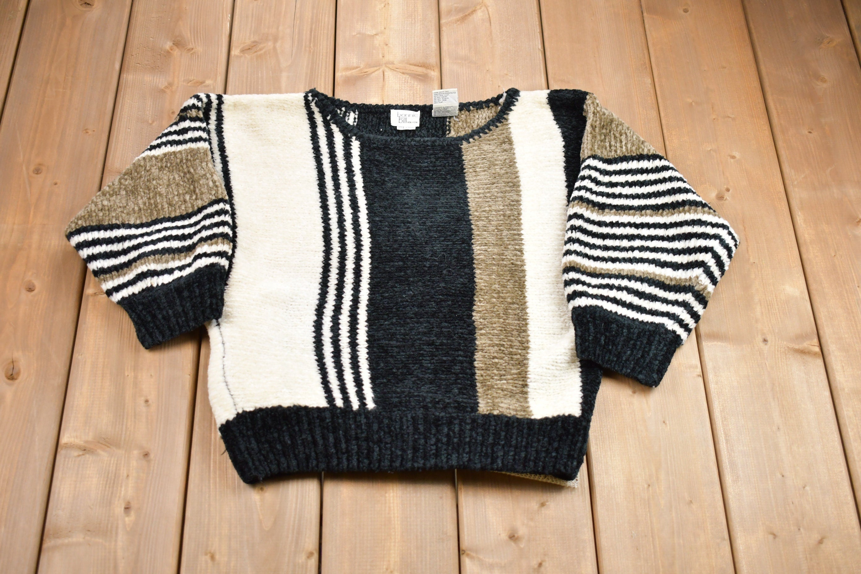 Vintage 1990s Bonnie And Bill Knitted Sweater