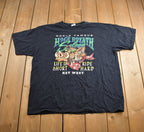 Vintage 2000s Hogs Breath Saloon Key West Florida Souvenir Travel T Shirt