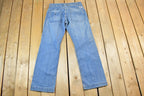 Vintage 1990s Tension Jeans Denim Size 36 x 30 Made In Canada
