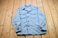 Vintage 1990s John Blair Blank Blue Button Up Shirt