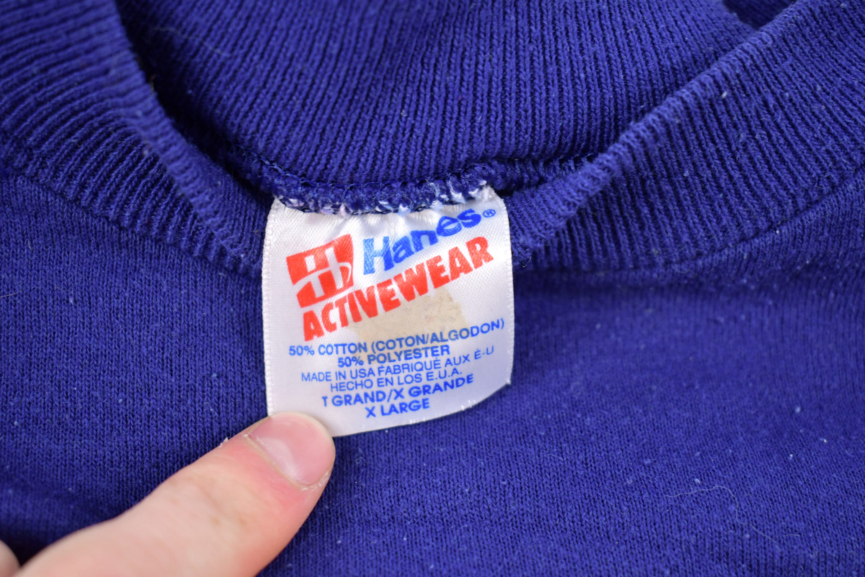 Vintage 1980s Washington DC Raglan Crewneck Sweatshirt