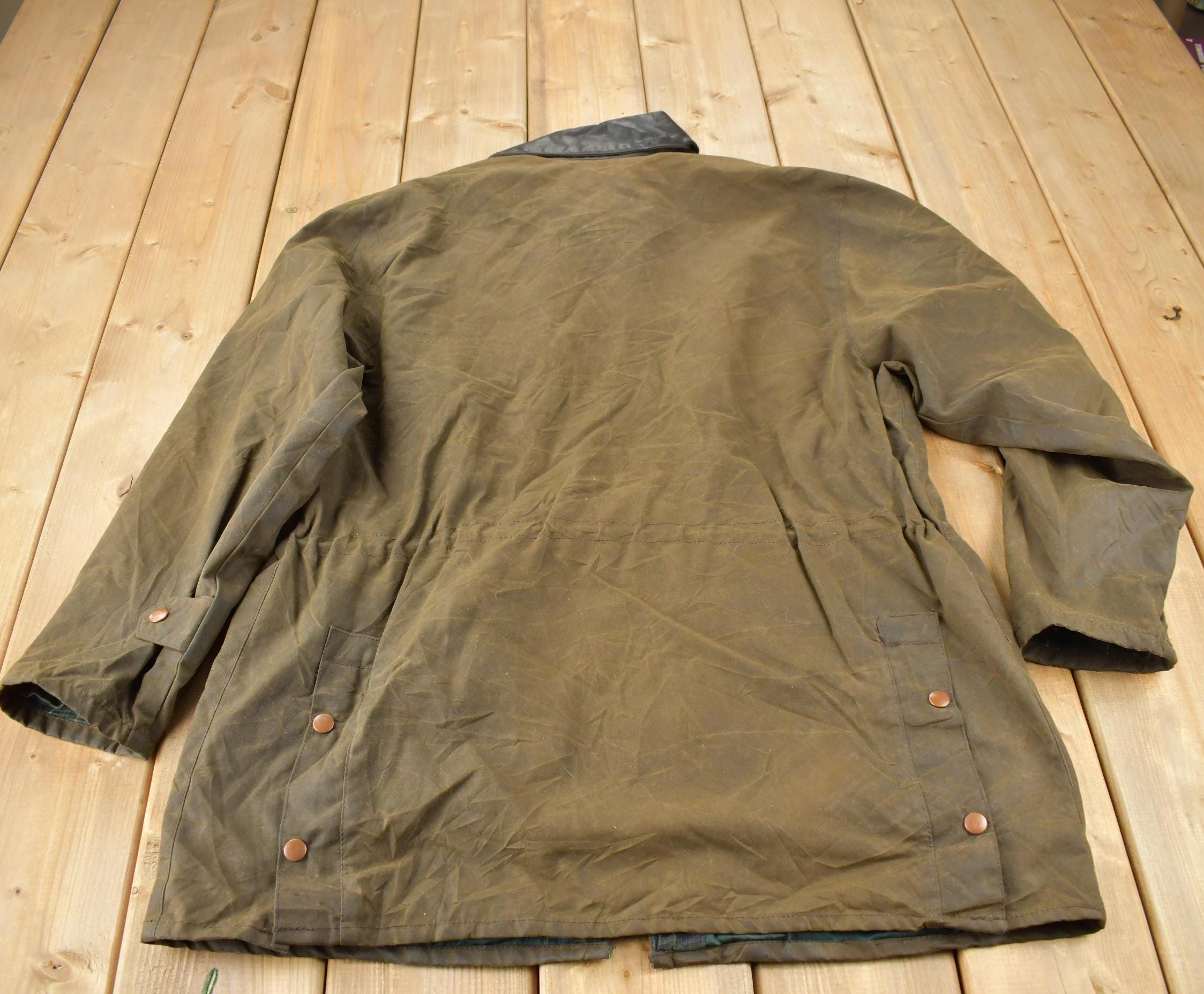 Vintage 1990s Jackeroos Waxed Canvas Jacket