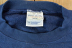 Vintage 1990s FOTL Blank Navy Crewneck Sweatshirt