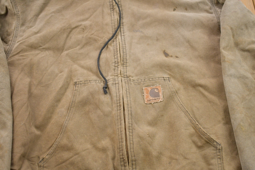 Vintage 1990s Carhartt Hooded Jacket