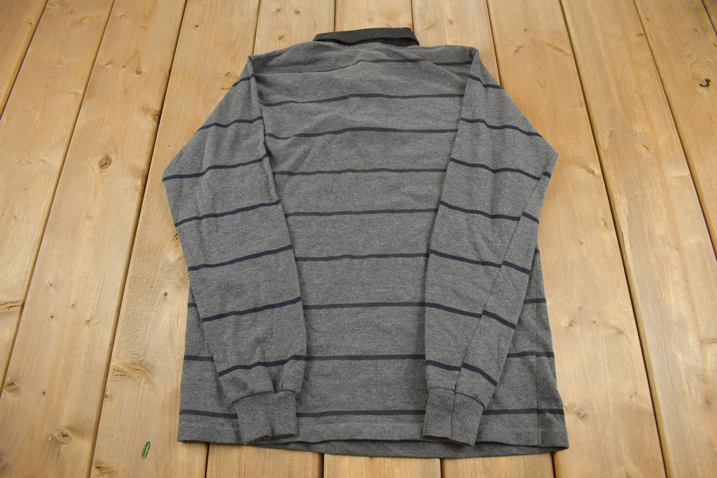 Vintage 1990s Campus Rugby Sweatshirt Made In USA