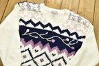 Vintage Spice Of Life Knitted Sweater