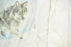 Vintage 1990s Wolf Forest Graphic Long Sleeve T-Shirt Men's XL