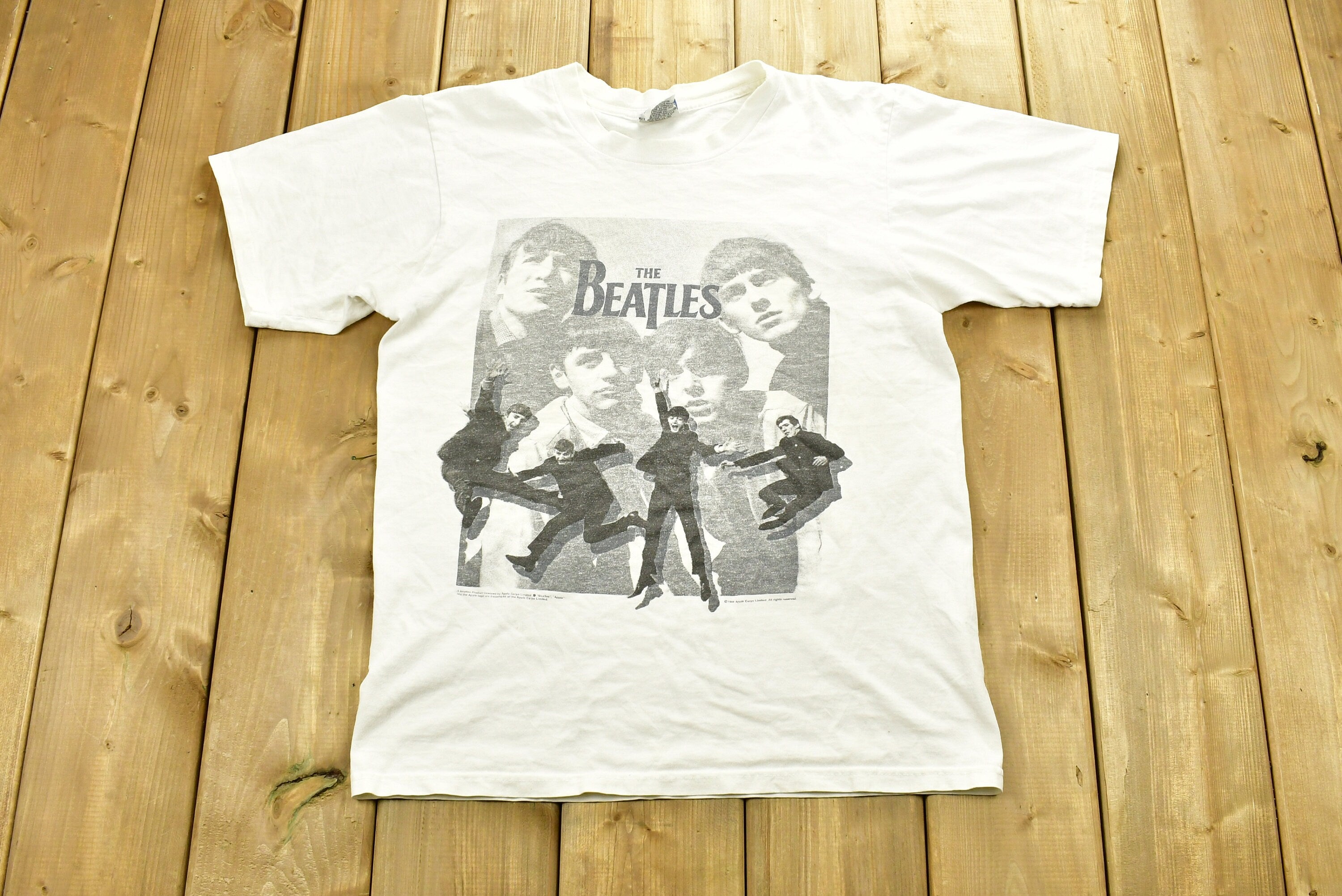 Vintage 1996 The Beatles Band T-shirt Band Tee Single Stitch