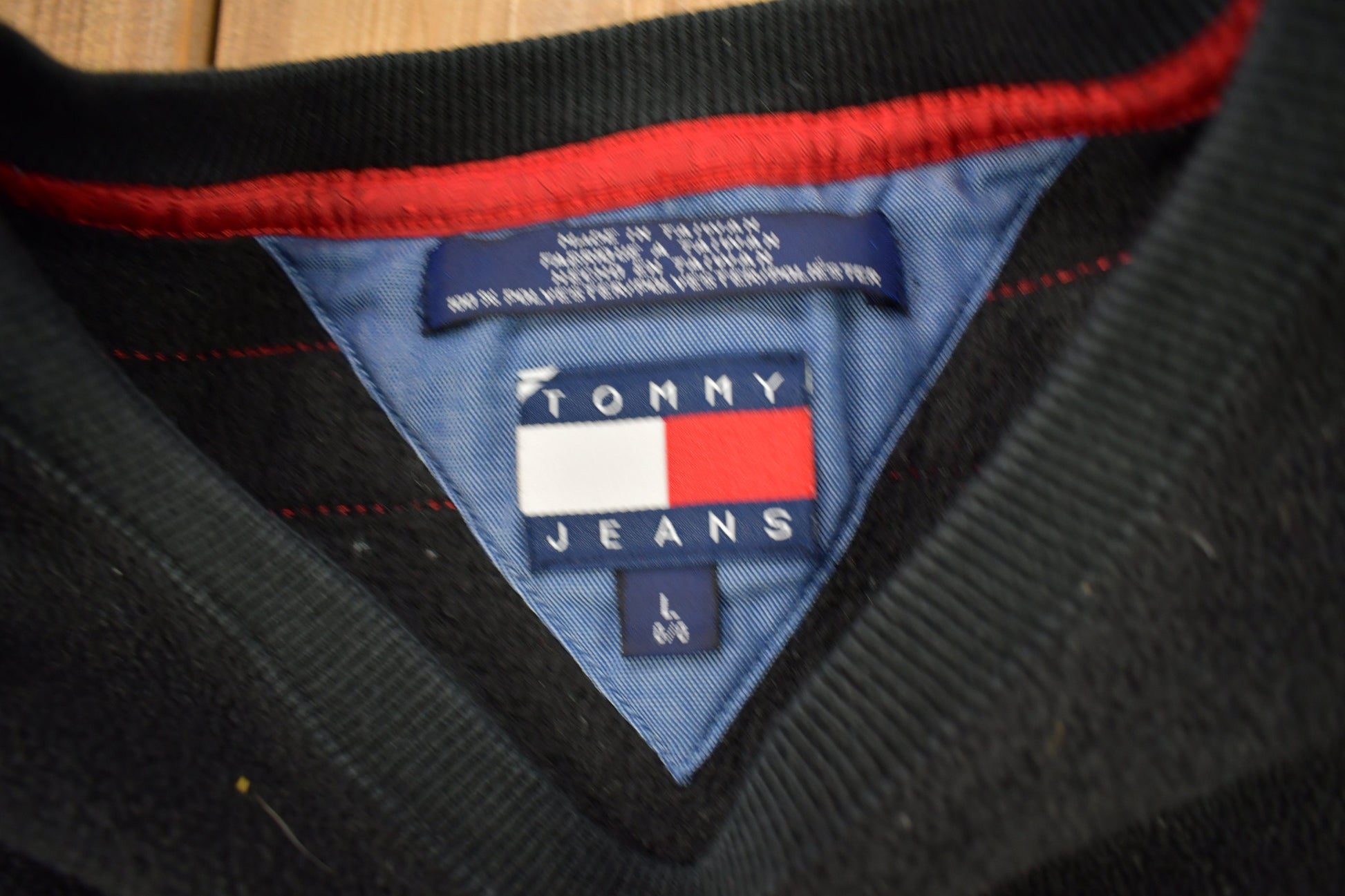Vintage 1990s Tommy Jens Fleece Crewneck Sweatshirt