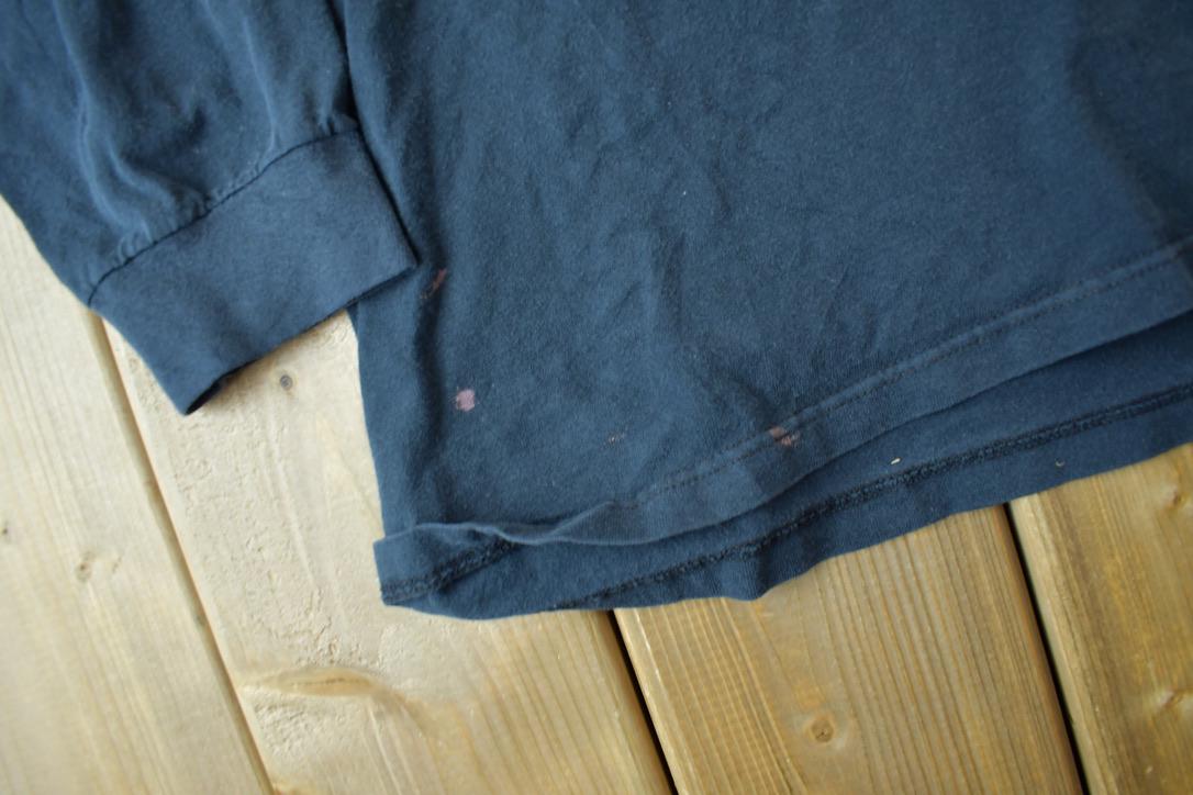 Vintage 1990s Union Till I Die USW Local 571 Long Sleeve Graphic T-Shirt
