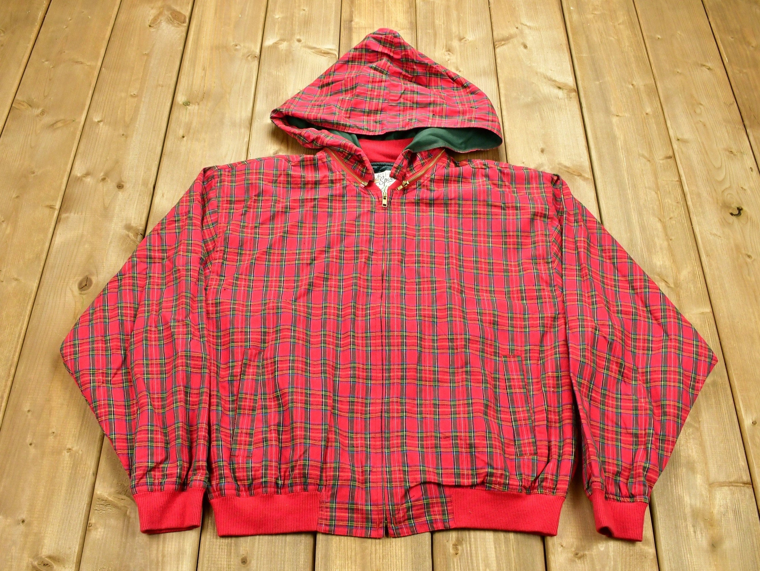 Vintage 1990s Northern Spirit Active Windbreaker Jacket