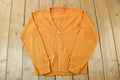 Vintage 1970s Sears Knit Perfect Mild Distress Cardigan Sweater Made In USA
