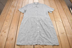 Vintage 1980s JBS Button Down Dress