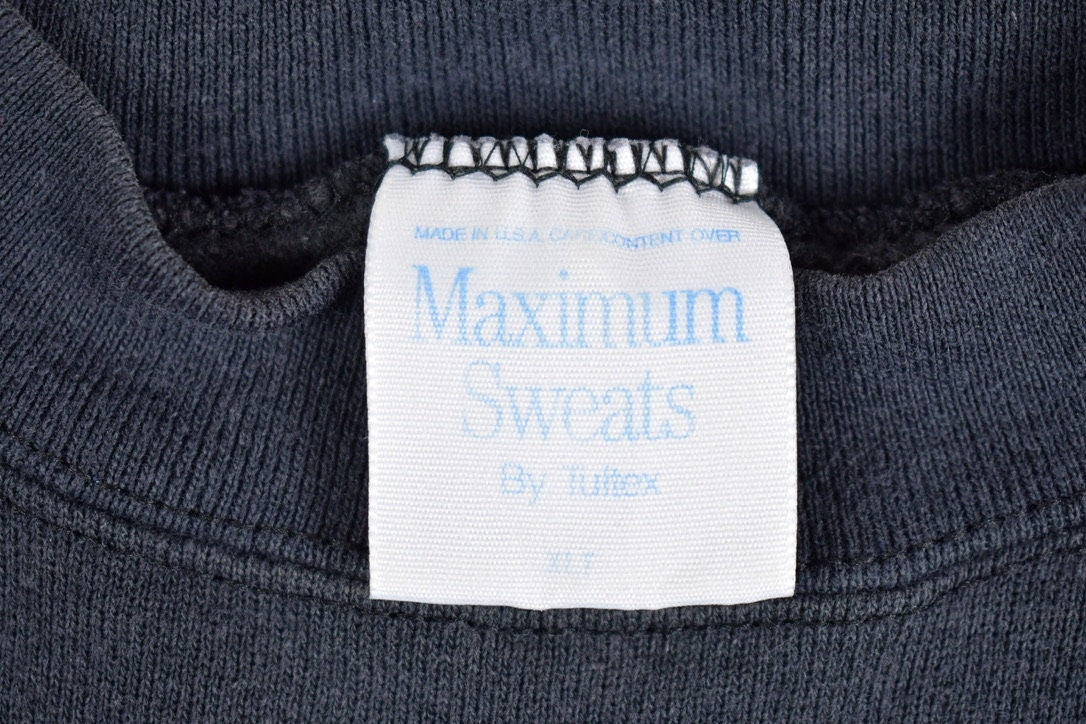 Vintage 1990s Blank Tultex Maximum Sweats Crewneck Sweatshirt
