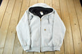 Vintage 1990s Carhartt Zip Up Thermal Hoodie