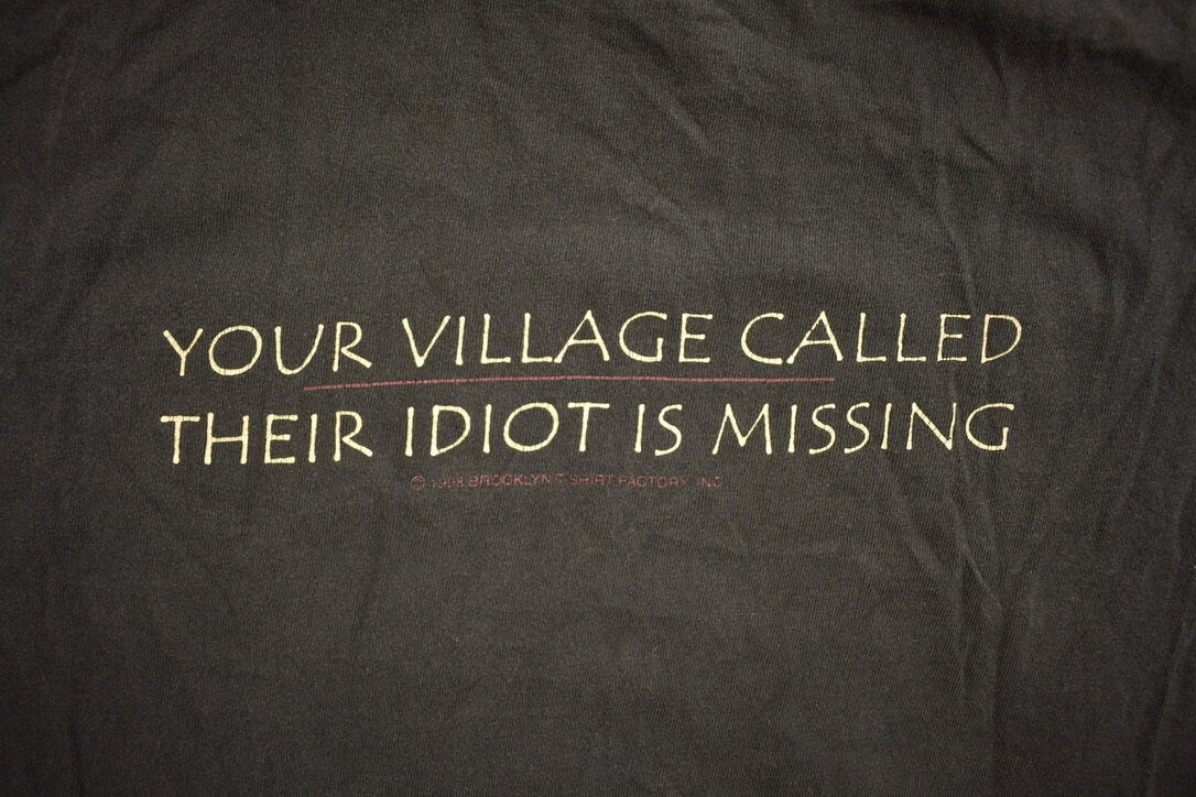 Vintage 1990s Slogan Parody T-Shirt