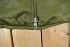 Vintage 1980s Uniforms Unlimited Sherpa Collar Flight Jacket Men's Medium