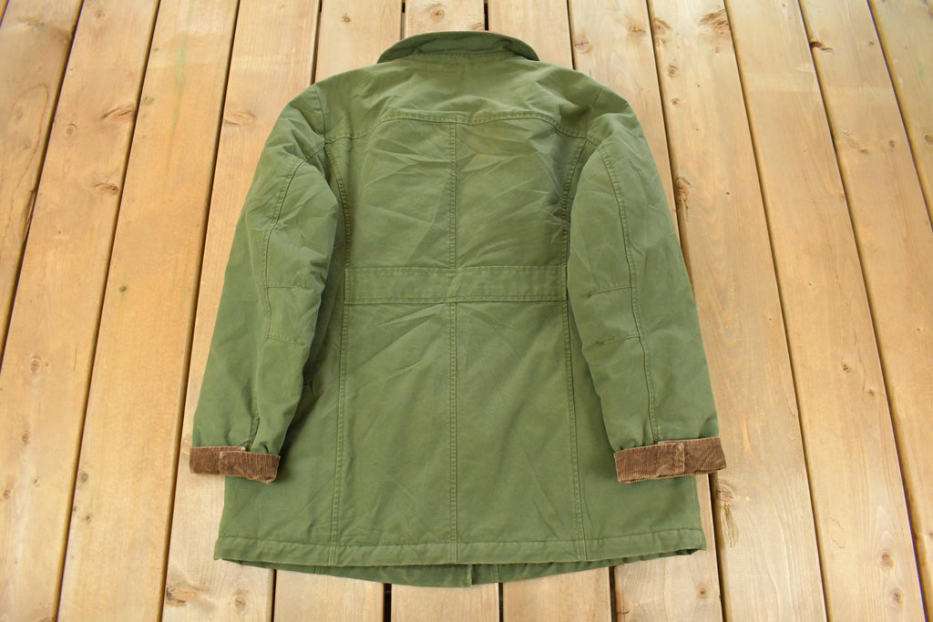 Vintage 1990s L.L. Bean Insulated Barn Chore Jacket Women's Medium / Workwear / Streetwear / Barn Coat / 90s LL Bean