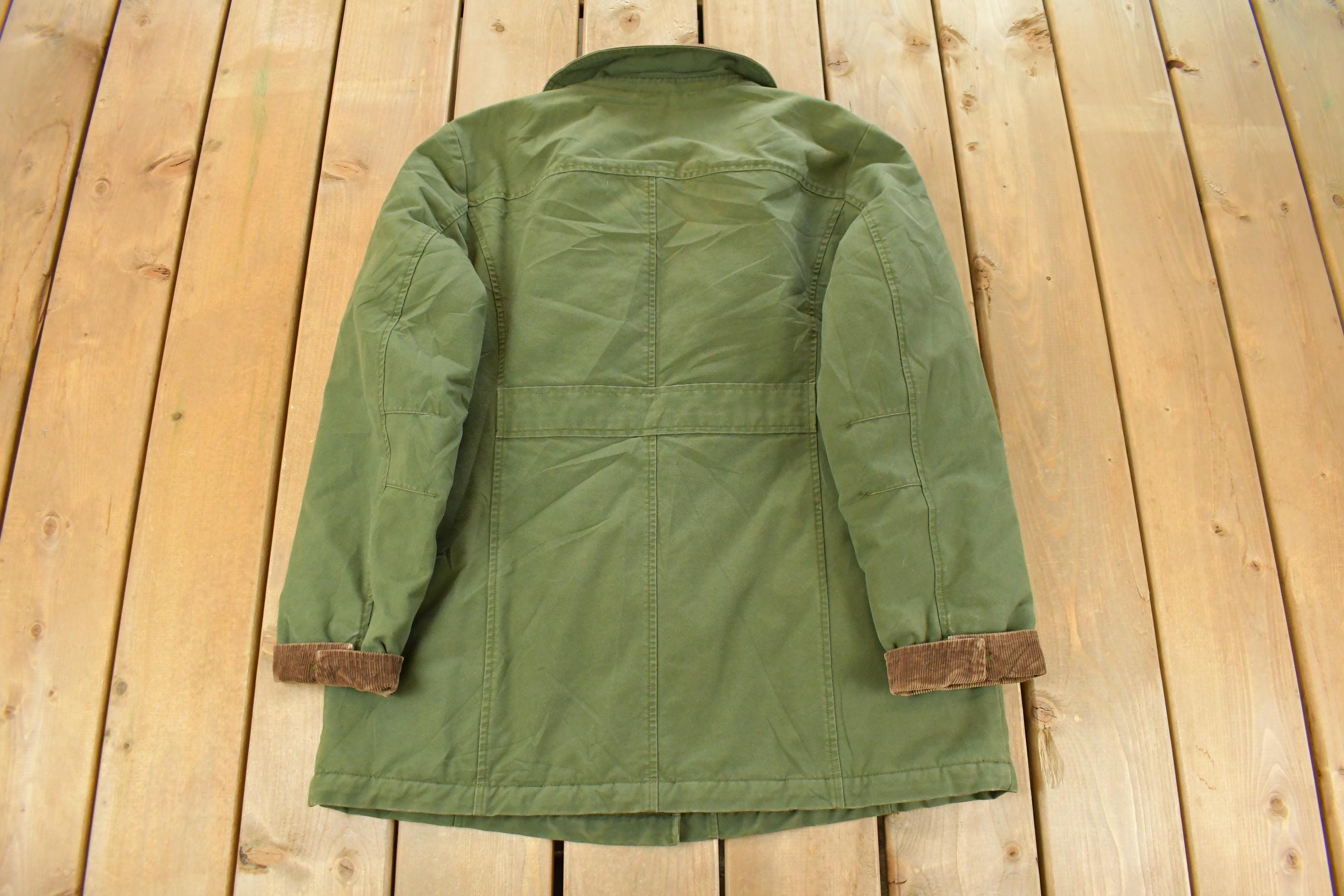 Vintage 1990s L.L. Bean Insulated Barn Chore Jacket Women's Medium / Workwear / Streetwear / Barn Coat / 90s LL Bean