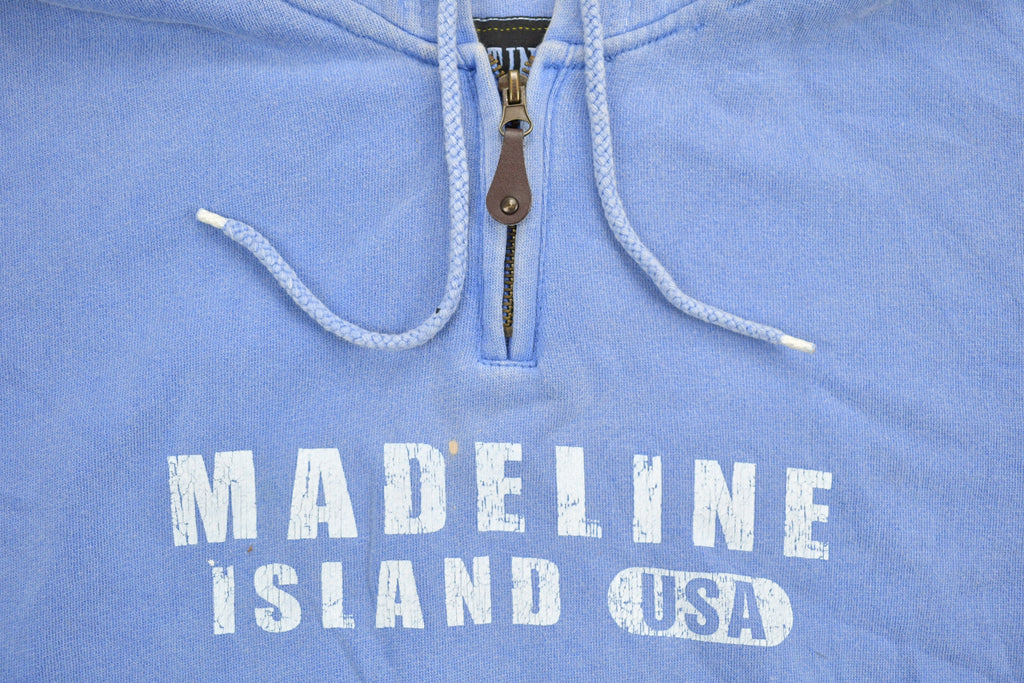 Vintage 1990s Madeline Island Quarter Zip Hoodie