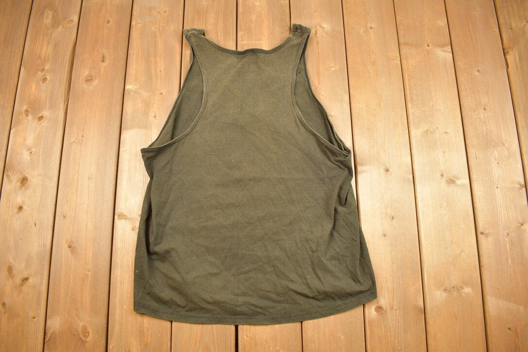 Vintage 1990s Minnesota State Track & Field Championship Collegiate Tank Top / Americana / Sportswear / Vintage Tank Top