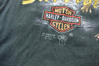 Vintage 1988 Harley Davidson Hamilton ONT Eagle Graphic 3d Emblem Tank Top Shirt