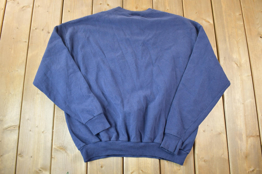 Vintage 1990s Body Mind Spirit Dove And Stars Crewneck Sweatshirt