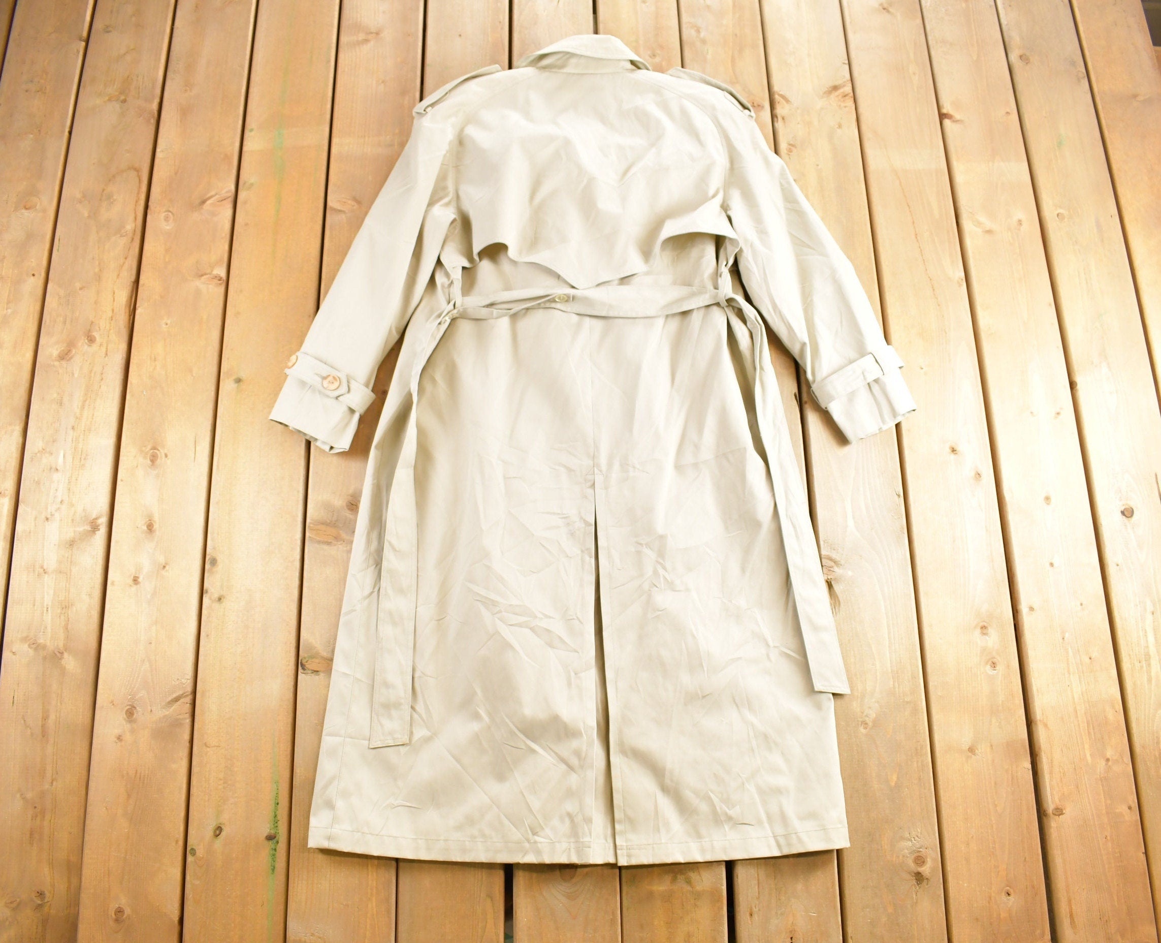 Vintage 1990s New York Harbor Trench Coat
