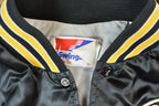 Vintage 1980s Swingster Pro King Lures Embroidered Snap Button Satin Jacket Made In USA