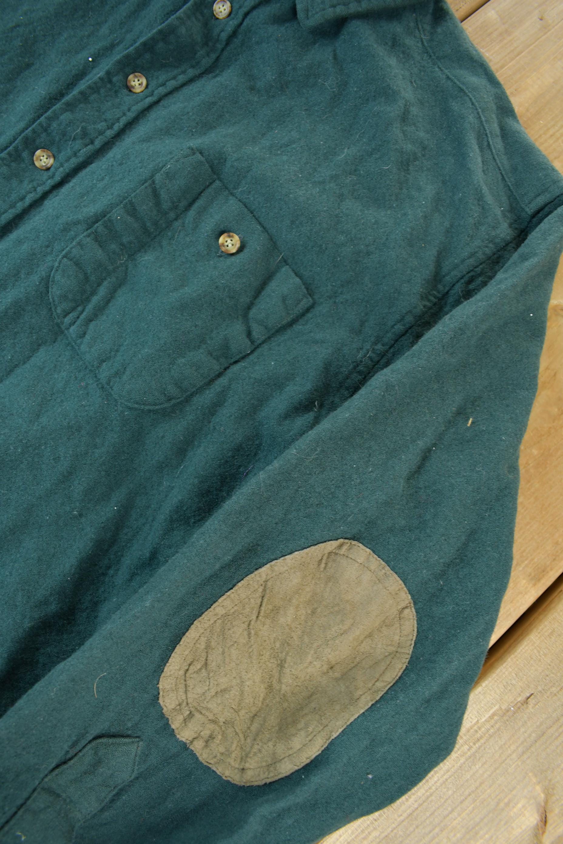Vintage 1990s Pendleton Green Button Up Shirt