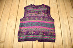 Vintage 1990s Alfred Dunner Knitted Sweater Vest
