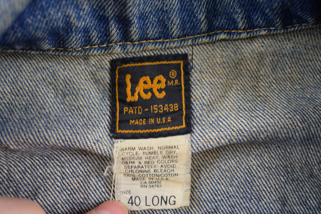 Vintage 1970s Lee Denim Jean Jacket
