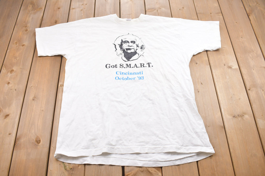 Vintage 1993 Got S.M.A.R.T Cincinnati Graphic T-Shirt