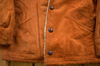 Vintage 1980s House Of Peerless Shearling Leather Jacket
