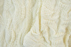 Vintage 1990s Coogi Made In Australia 3D knit 100% Cotton Abstract Pattern Crewneck Sweater