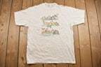Vintage 1990s Hallmark Birds Theme Graphic T-Shirt