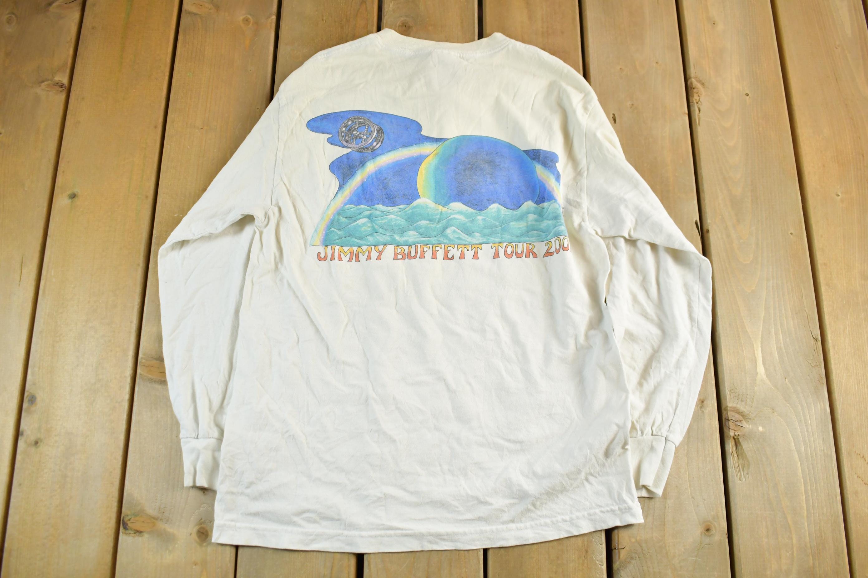 Vintage 2001 A Beach Odyssey Jimmy Buffet Tour T Shirt Men's Medium