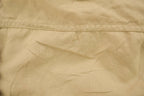 Vintage 1990s Beige Blank USMC Button Up Military Shirt