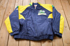 Vintage 1990s Apex One University of Notre Dame Fighting Irish Collegiate Windbreaker Jacket