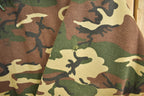 Vintage 1980s Woodland Camouflage Thermal Hoodie